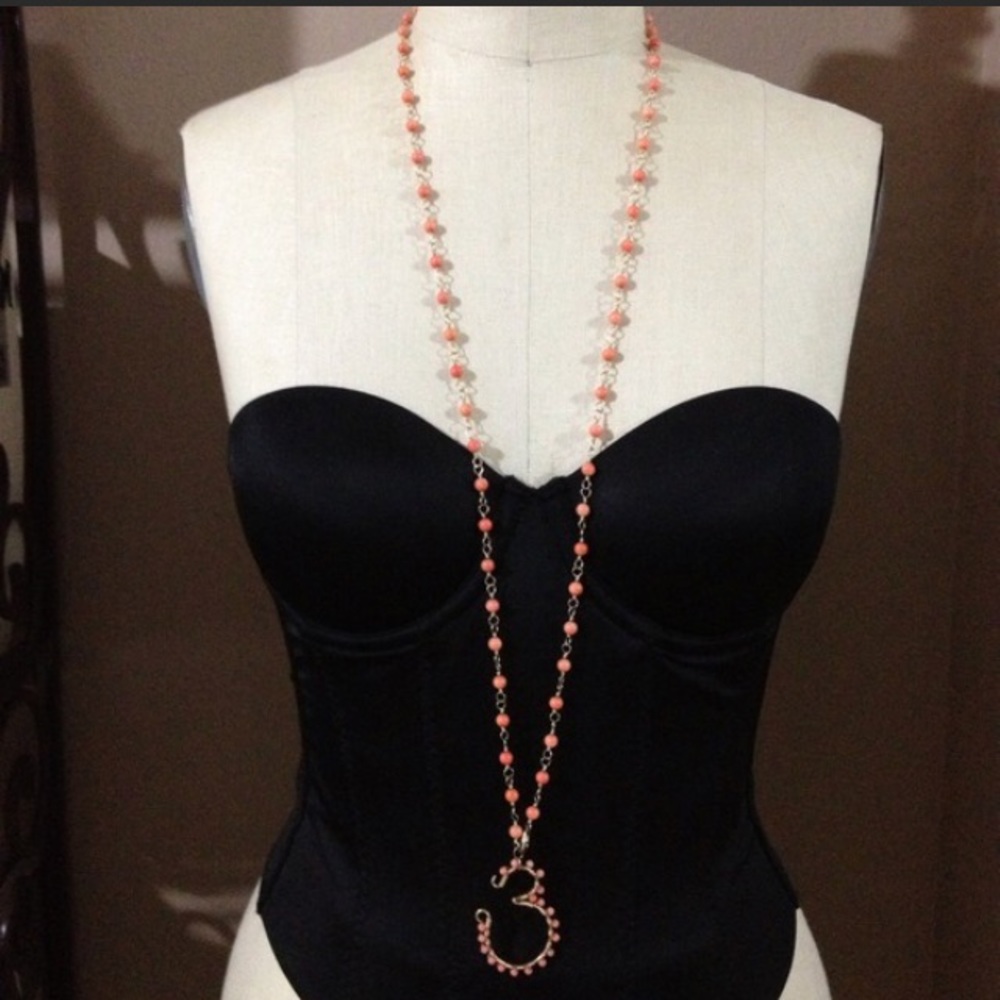 •Artisan Crafted Ohm Coral Necklace•❇️REDUCED❇️
